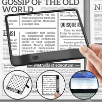 Bright Focus - 3x LED Lighted Magnifying Glass for Comfortable Reading 4