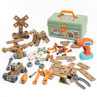 BuildMaster - 100-Piece Toy Tool Set for Creative Young Builders 5