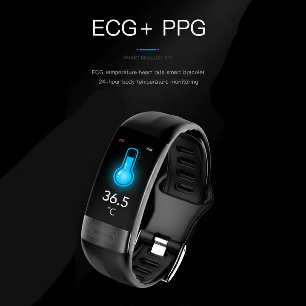CARELINK - Smart Health Monitoring Smartwatch with ECG & Blood Pressure Tracking 8