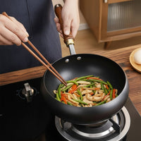 CASTFORGE - Heavy-Duty Cast Iron Skillet with Lid for Versatile Cooking 5