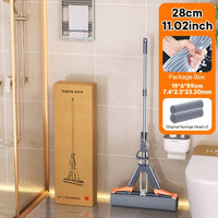 CLEANFLOW - High-Absorbency Sponge Mop with Easy Squeeze System 7