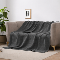 CLOUDSOFT - Ultra-Soft Four-Layer Cotton Blanket for Everyday Comfort 9