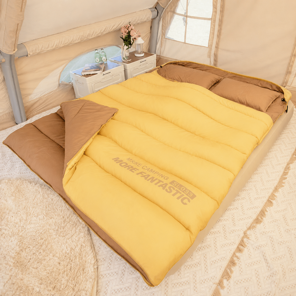 COZYSLEEP DUO – Doppel-Schlafsack für zwei Personen