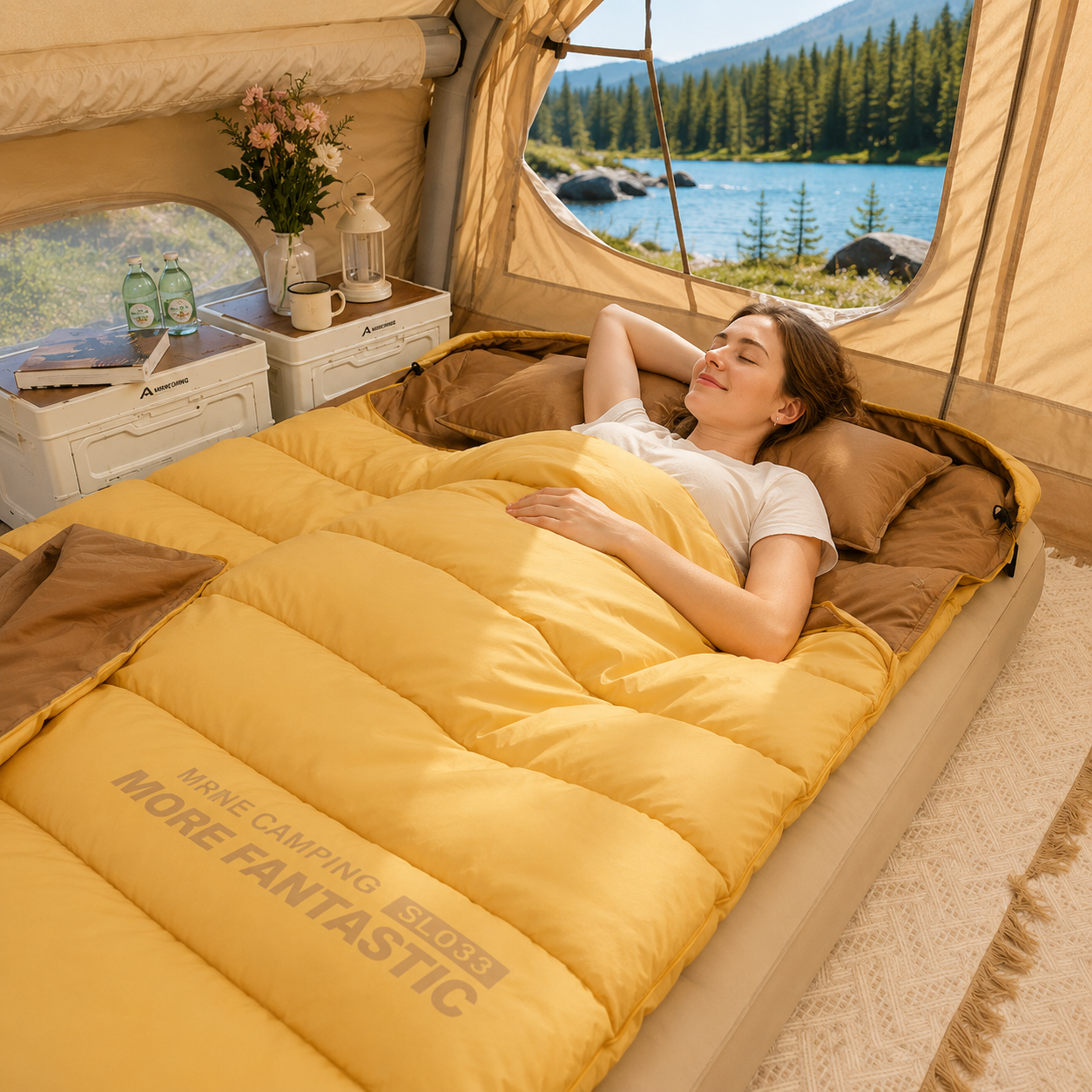 COZYSLEEP DUO – Doppel-Schlafsack für zwei Personen