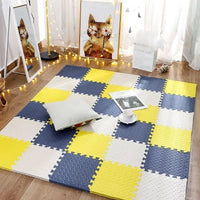CUSHIOPLAY - Soft Foam Baby Play Mat for Tummy Time & Crawling, 12-Piece 6