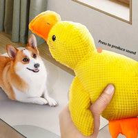 Calming Duck - Interactive Plush Dog Toy with Quacking Sound for Playtime 5