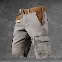 RUGGAREX – Pantaloncini Cargo da Uomo Leggeri con Tasche Multiple Casual