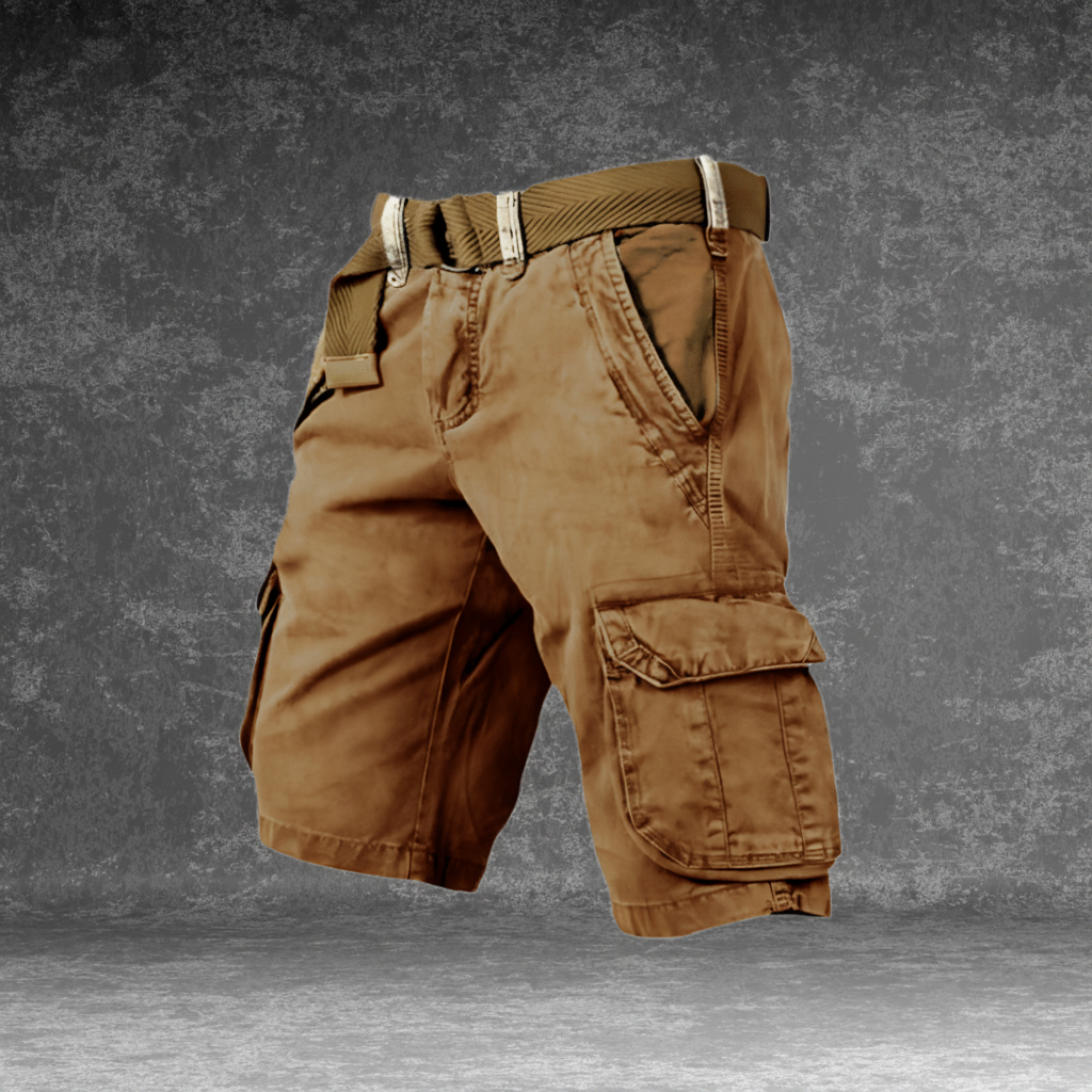 RUGGAREX – Pantaloncini Cargo da Uomo Leggeri con Tasche Multiple Casual