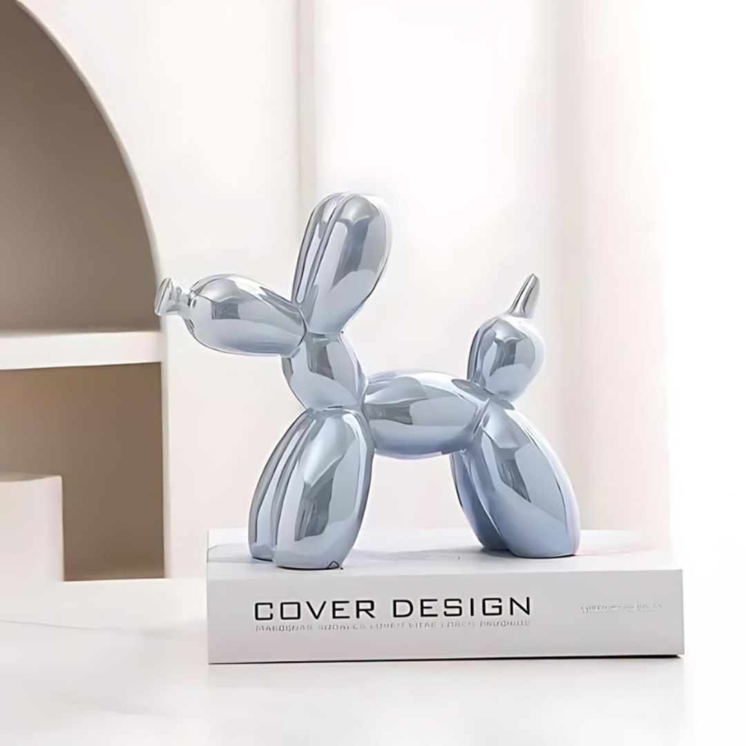 POPZELORIA – Playful Dog Ornament for Creative Room Accents