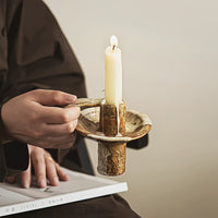 Ceramika Retro - Handcrafted Ceramic Candlestick Holder for Cozy Ambiance 7