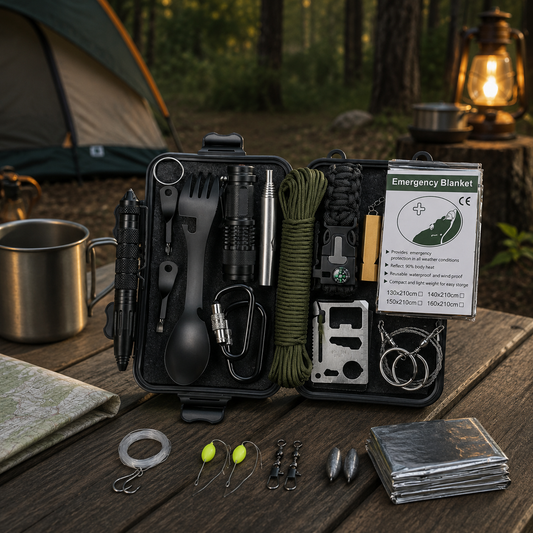 SURVFLOW – Professional Emergency Survival Kit for Outdoor Adventures