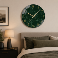 TIMEORA – Modern 12-Inch Artistic Wall Clock for Elegant Home and Interior Decor