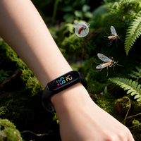 SUMMERFLOW – Braccialetto repellente per zanzare unisex in stile orologio