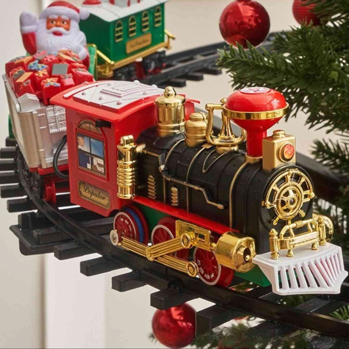 TREEEXPRESS – Christmas Tree Train for Cheerful Holiday Styling
