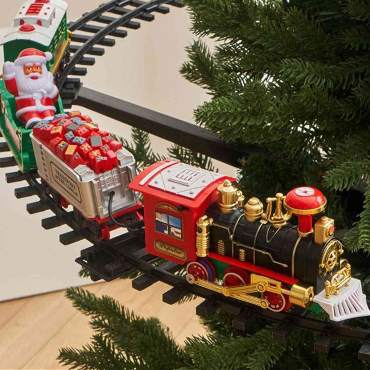 TREEEXPRESS – Christmas Tree Train for Cheerful Holiday Styling