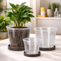 ClearSprout - Transparent Plant Pots for Root Monitoring & Healthy Growth 1