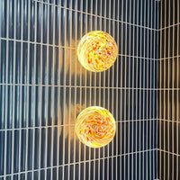 Colorful Glass Ball Wall Light - Modern Wall Sconces for Elegant Interiors 0