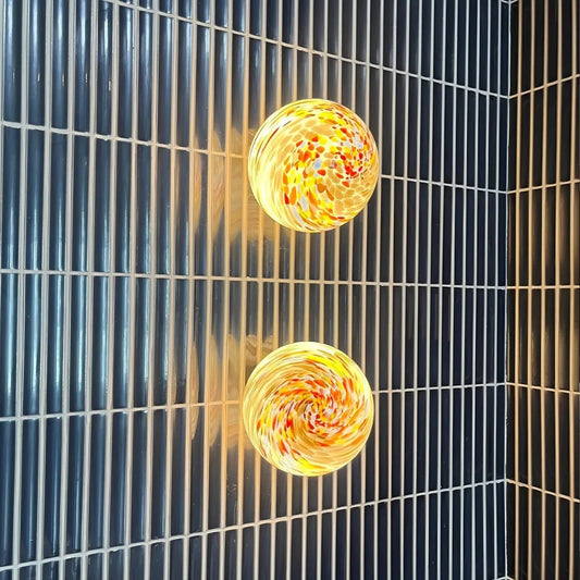 Colorful Glass Ball Wall Light - Modern Wall Sconces for Elegant Interiors 0