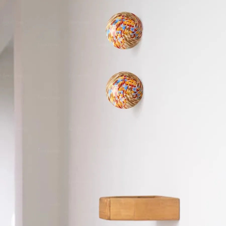 Colorful Glass Ball Wall Light - Modern Wall Sconces for Elegant Interiors 2