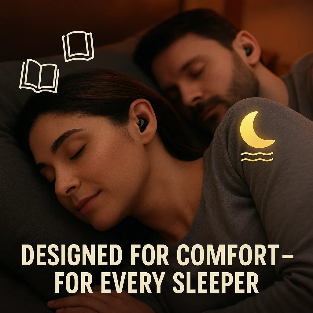 ComfortFit - Wireless Noise Cancelling Sleep Headphones with Bluetooth 5.3 5