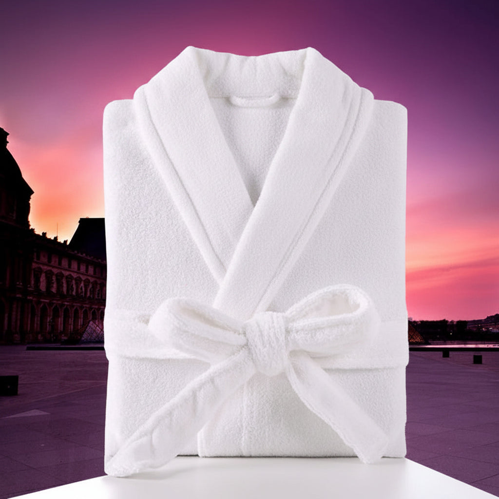 ComfortWear - Men's Hooded Bathrobe - 100% Cotton Terry Dressing Gown 14