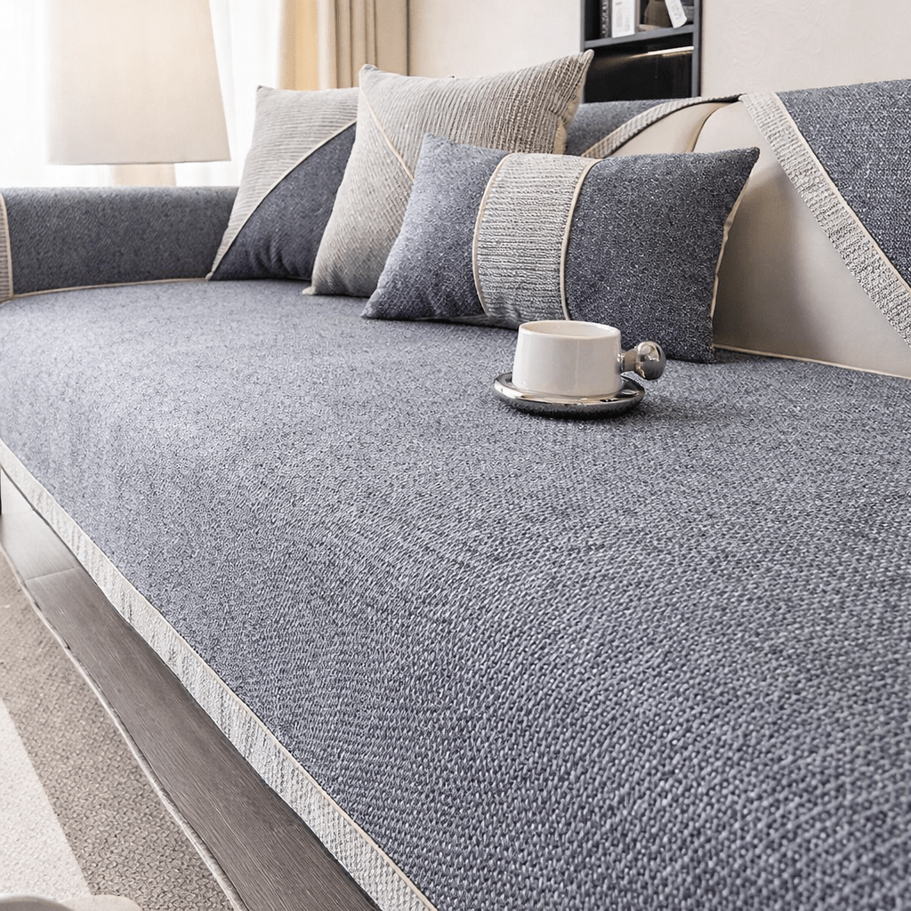 Comfortweft - Breathable Non-Slip Cotton-Linen Sofa Cover for All Seasons 0