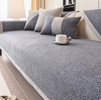 Comfortweft - Breathable Non-Slip Cotton-Linen Sofa Cover for All Seasons 10