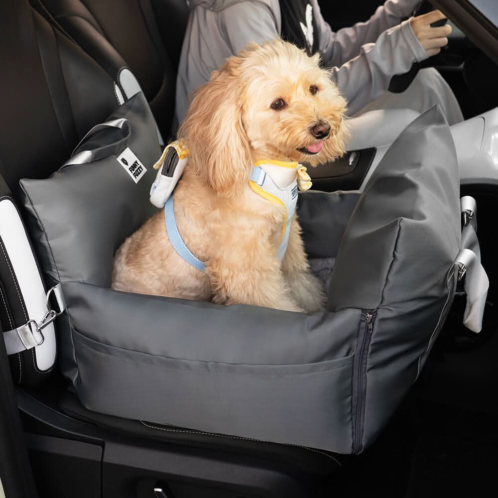 ComfyRide - Adjustable Dog Seat Bed with Non-Slip Base & Safety Straps 10