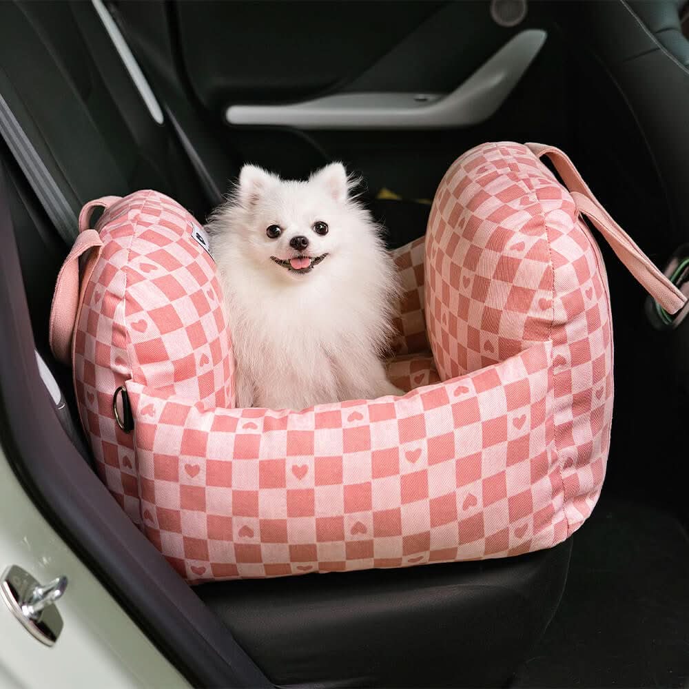 ComfyRide - Adjustable Dog Seat Bed with Non-Slip Base & Safety Straps 12