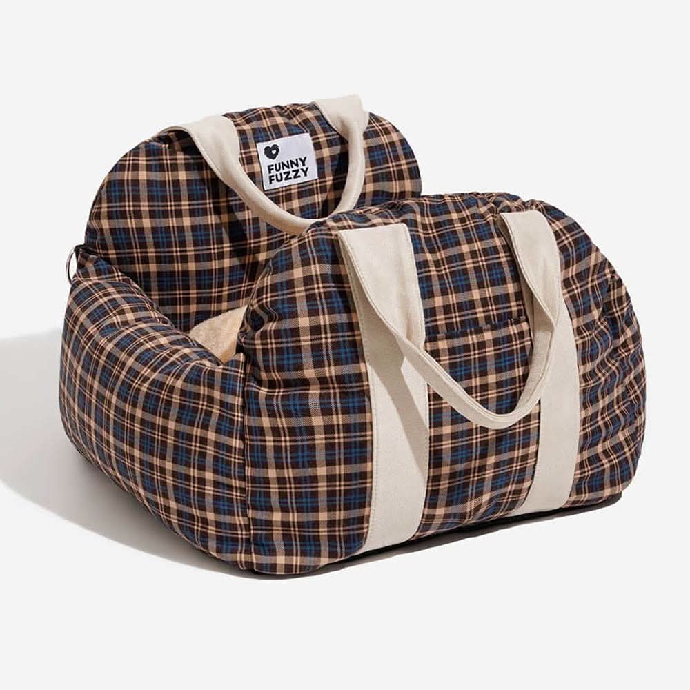 ComfyRide - Adjustable Dog Seat Bed with Non-Slip Base & Safety Straps 13