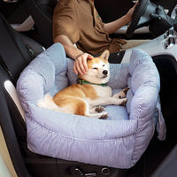 ComfyRide - Adjustable Dog Seat Bed with Non-Slip Base & Safety Straps 22