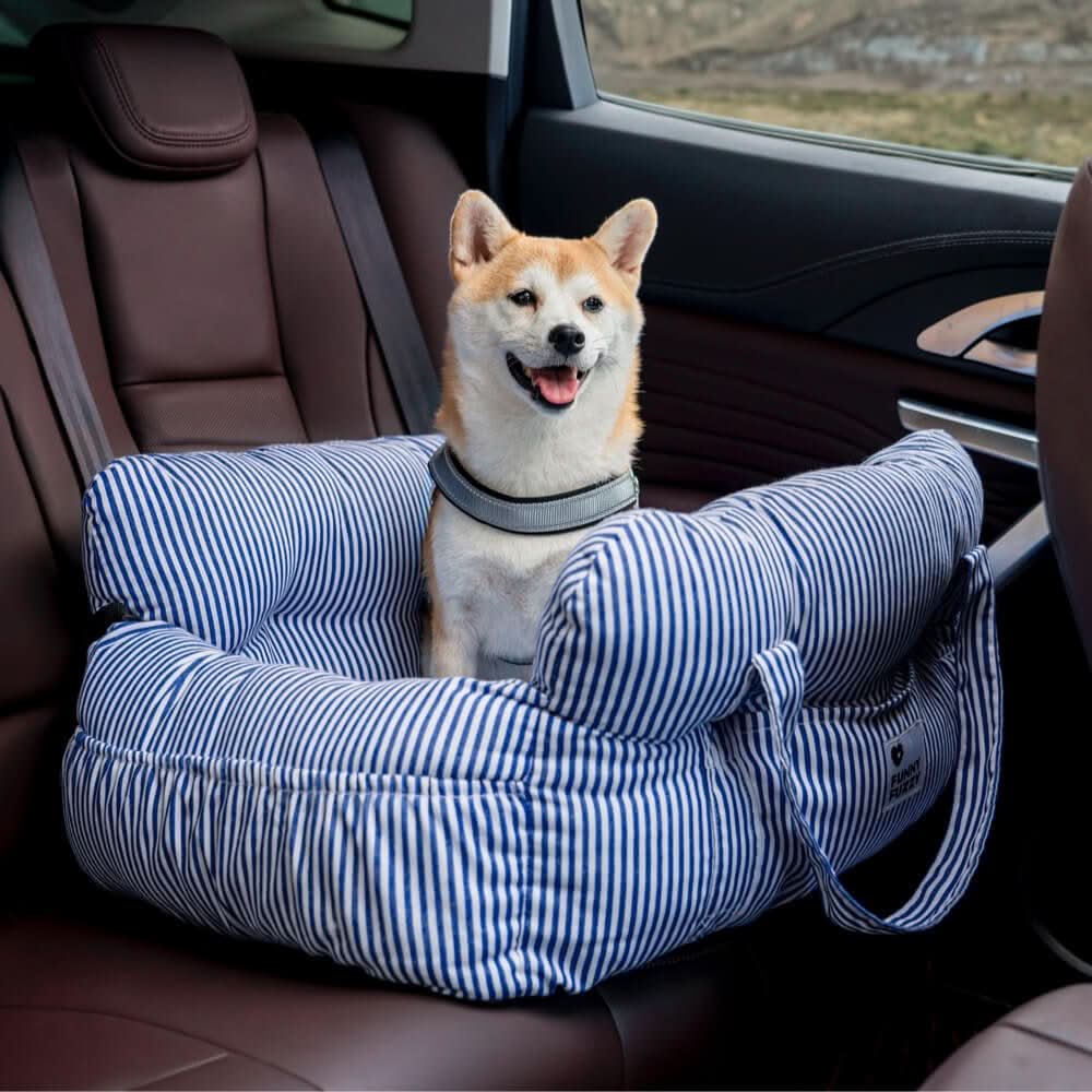 ComfyRide - Adjustable Dog Seat Bed with Non-Slip Base & Safety Straps 23