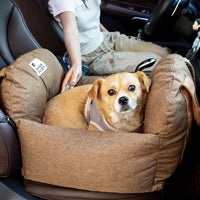 ComfyRide - Adjustable Dog Seat Bed with Non-Slip Base & Safety Straps 26