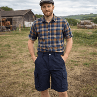 RUGGAREX – Pantaloncini Cargo da Uomo Leggeri con Tasche Multiple Casual
