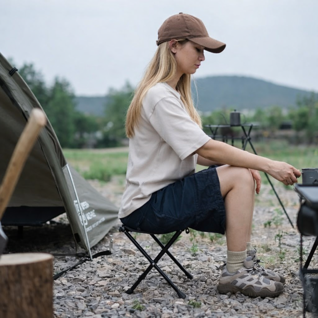TACTISEAT – Ultraleichter Klappbarer Campinghocker