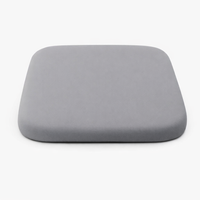 ErgoCush - Orthopedic Memory Foam Seat Cushion for Tailbone and Lumbar Support