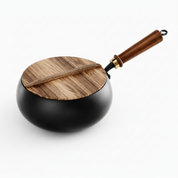 CASTFORGE - Heavy-Duty Cast Iron Skillet with Lid for Versatile Cooking