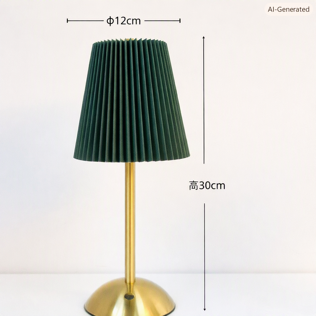 LUMISET – Portable Rechargeable LED Table Lamp Set with 3-Color Touch Control