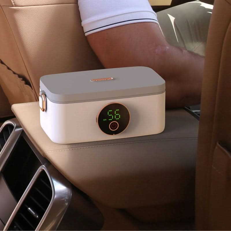 Cordless Electric Lunch Box - 16000mAh Battery, 5 Heating Levels, Lunch Box Warmer 0