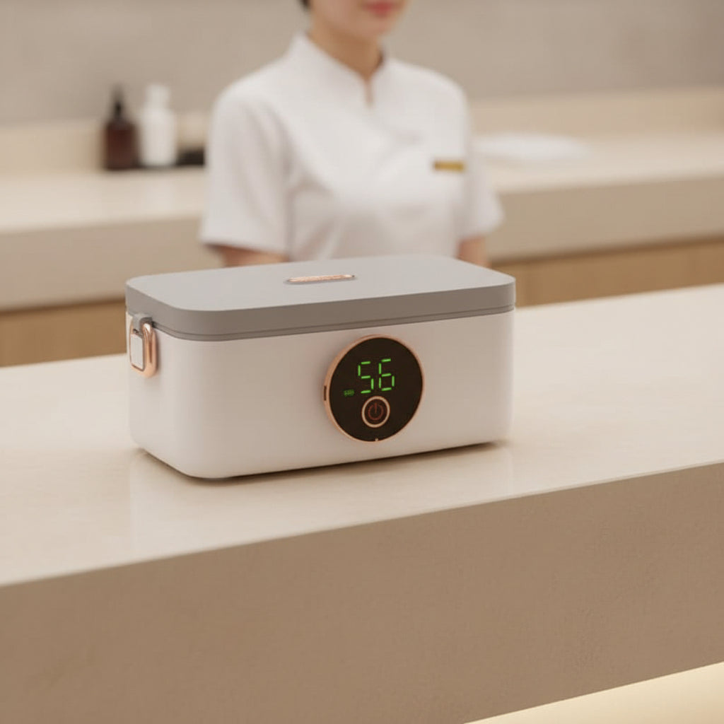 Cordless Electric Lunch Box - 16000mAh Battery, 5 Heating Levels, Lunch Box Warmer 1