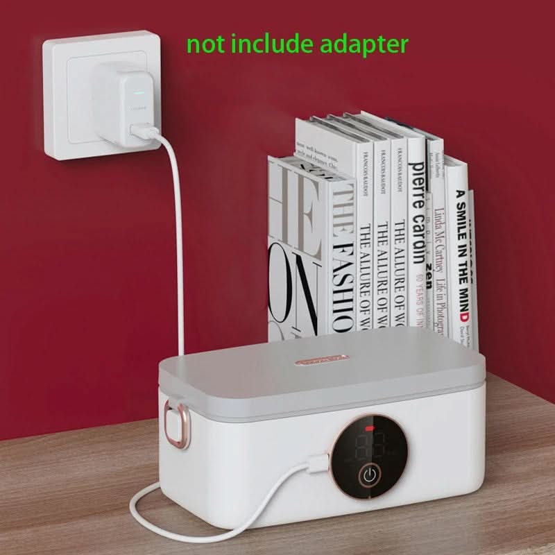 Cordless Electric Lunch Box - 16000mAh Battery, 5 Heating Levels, Lunch Box Warmer 4