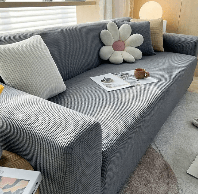 CouchWrap - Non-Slip Sofa Cover for Ultimate Comfort and Protection 2