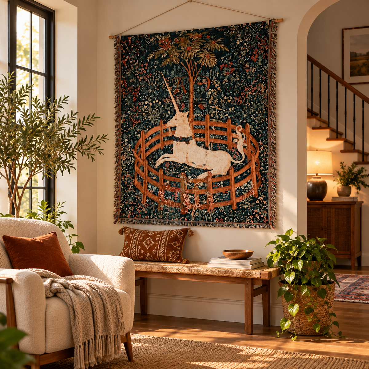 CASTELORA – Medieval Wall Tapestry for Timeless Home Decor
