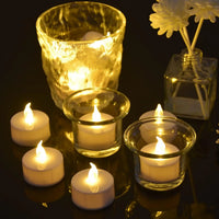 Creative Flameless LED Tea Light Candles - Warm White for Home Decor 2