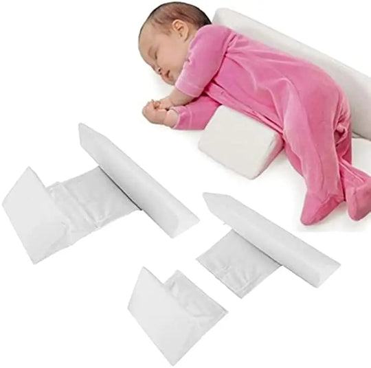 Cudlo Anti-Tilt Baby Pillow - Adjustable Memory Foam for Safe Side Sleep 6