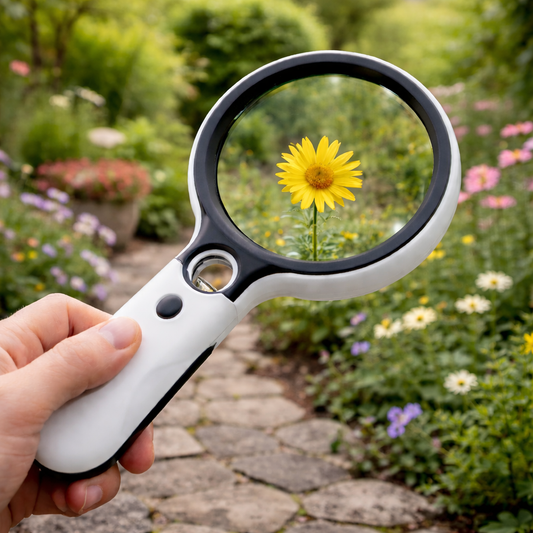 DETAILVIEW - 45x Handheld Magnifying Glass with LED Light for Precision Inspection 0