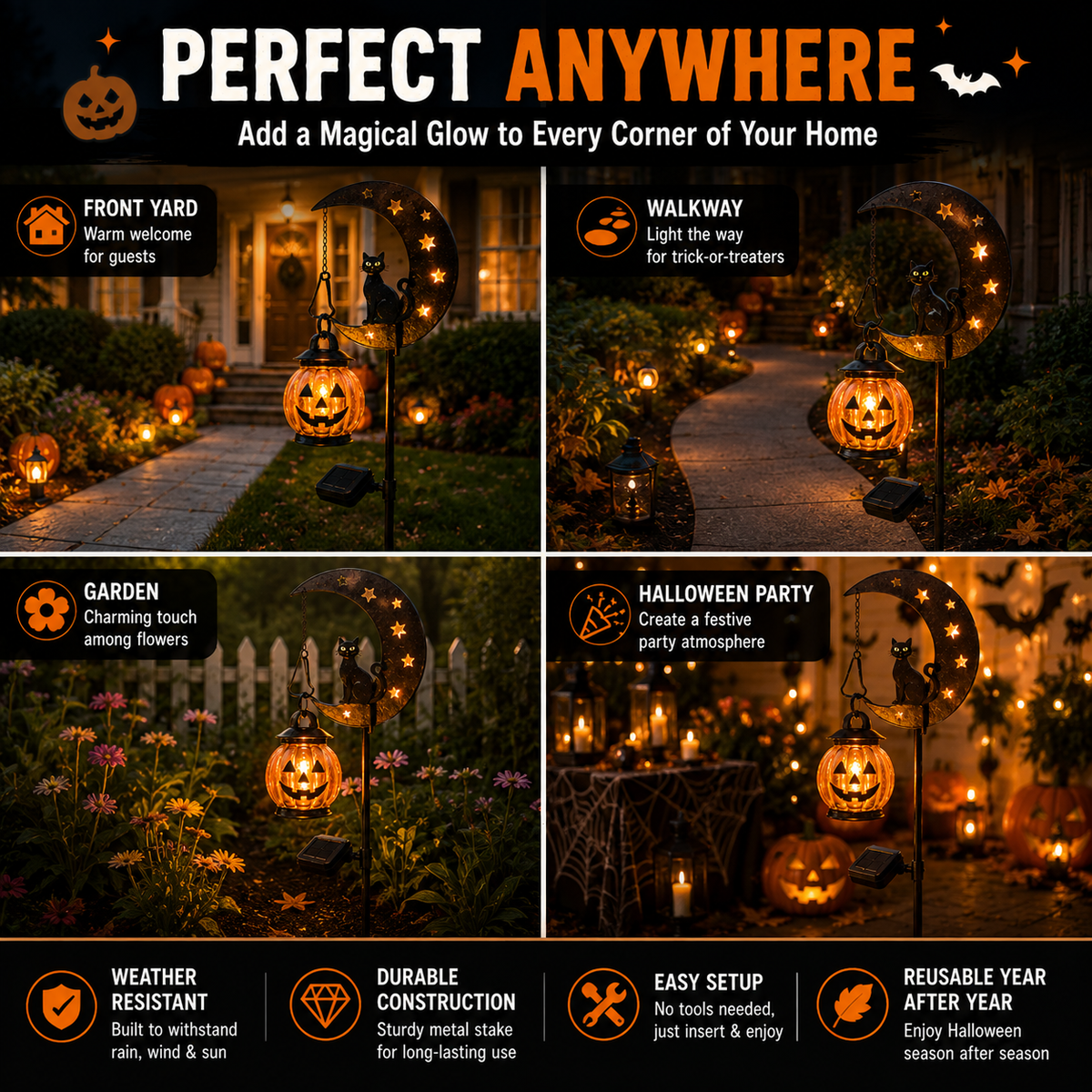 MOONEMBER – Pumpkin Garden Top for Warm Outdoor Ambience
