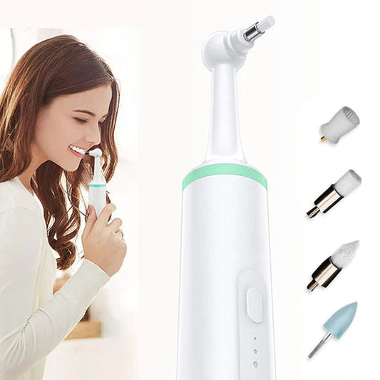 DentalClean - Advanced Tooth Plaque Remover Tool with LED Indicator & Rechargeable Battery 0