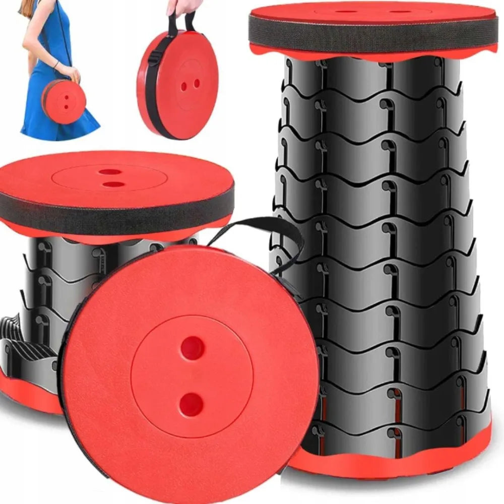 STACKSEAT – Sgabello da Campeggio Telescopico Portatile
