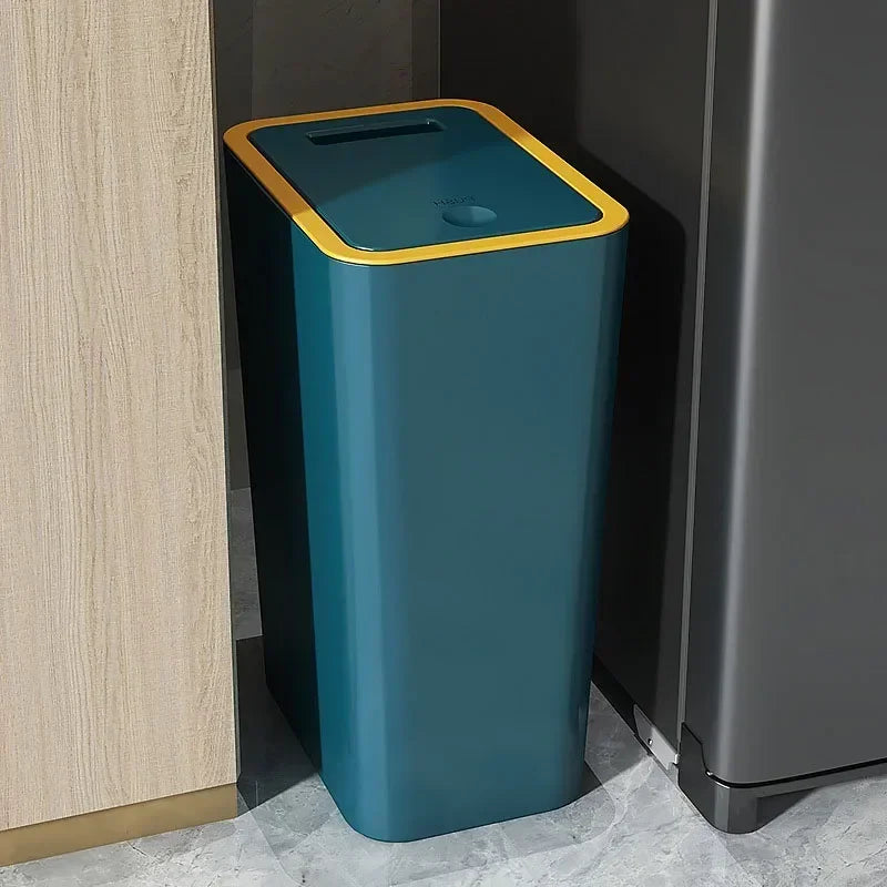 PRESSLUX – Slim Press Top Trash Can 12L